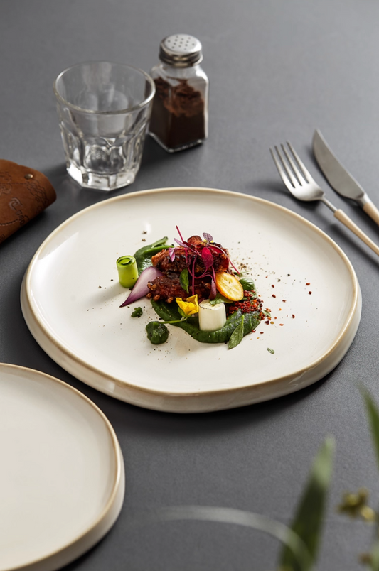 Flat Plate Irregular Shape