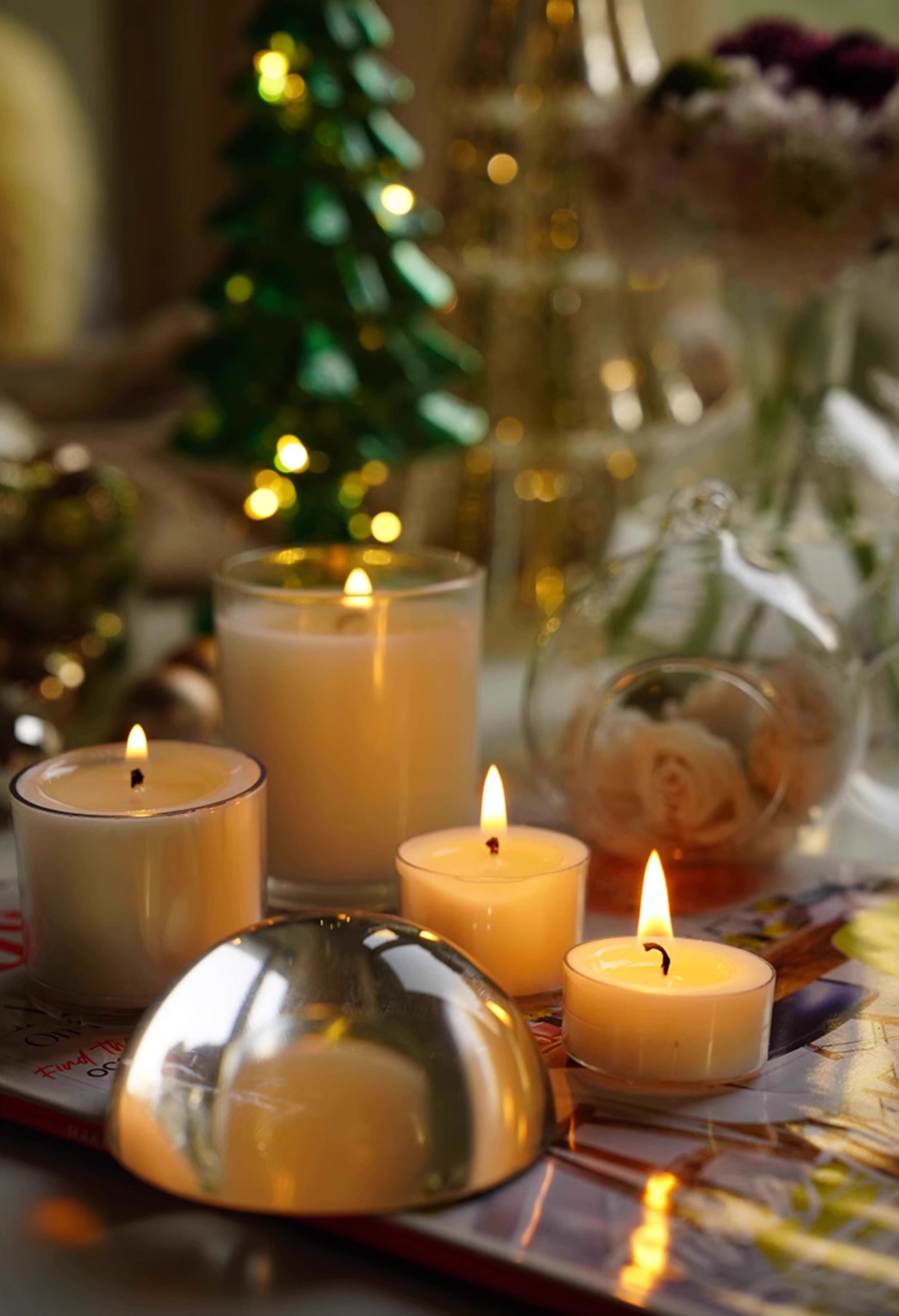 Plant Base Candle - Coconut