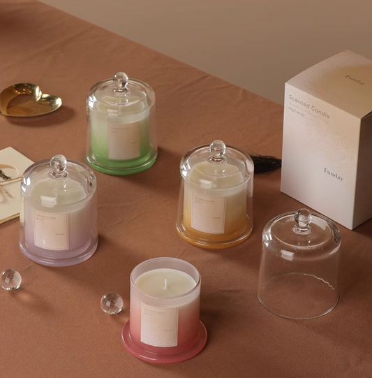 Plant Base Scented Candle - 3 Layered