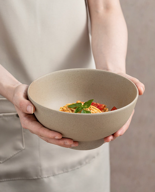 Soup Bowl -Clay Series (Tan)