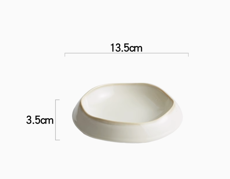 Deep Plate Irregular Shape