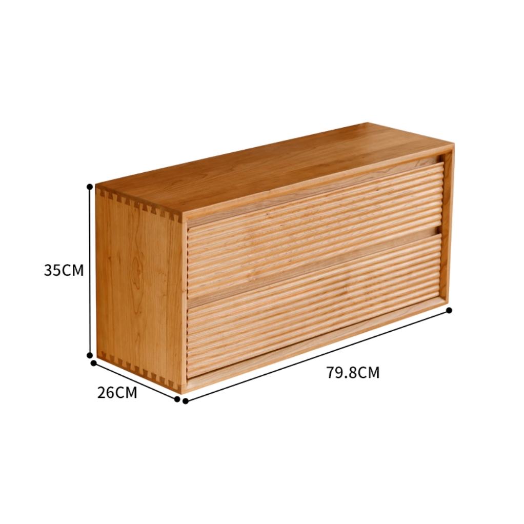 Sliding glass panel cabinet β Moku system furniture by Simple Palette Singapore