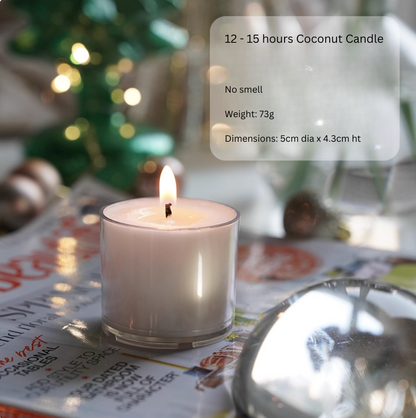 Plant Base Candle - Coconut