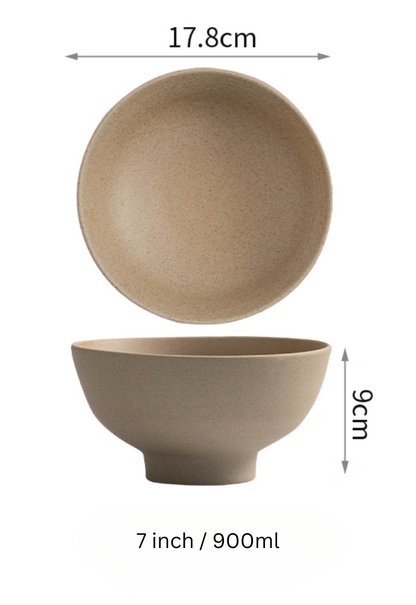 Soup Bowl -Clay Series (Tan)