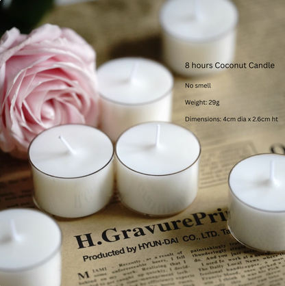 Plant Base Candle - Coconut