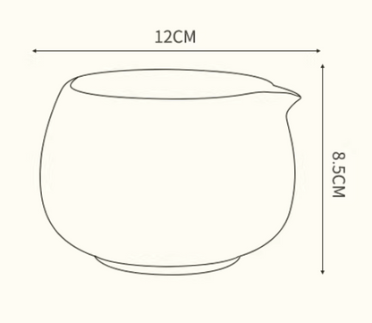 Wabi Sabi Tea Waste Bowl