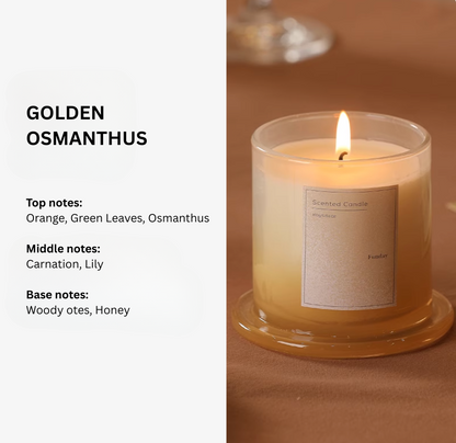 Plant Base Scented Candle - 3 Layered