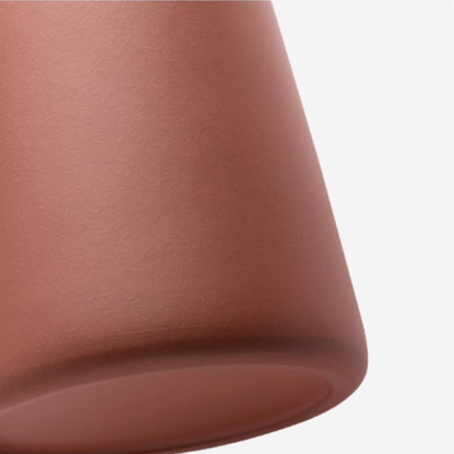 Purple Clay Mug with Cover