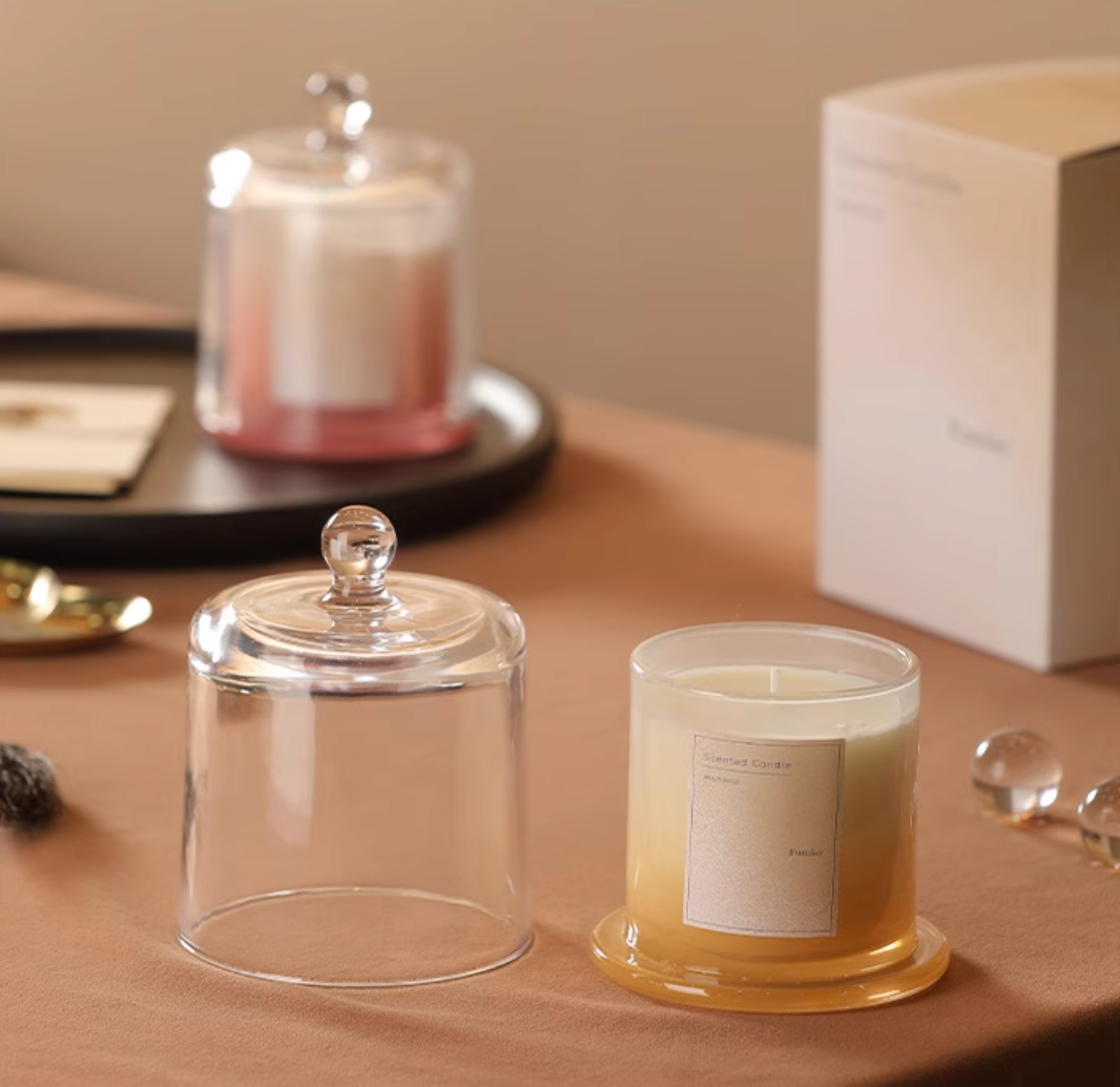 Plant Base Scented Candle - 3 Layered