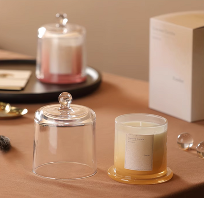 Plant Base Scented Candle - 3 Layered