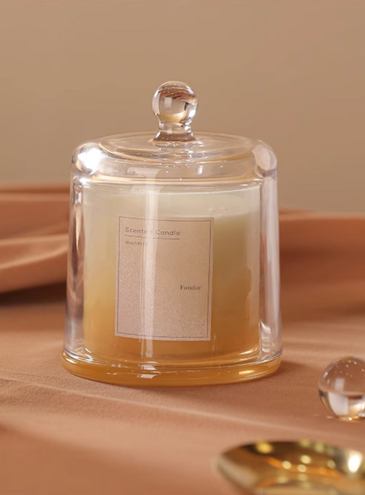 Plant Base Scented Candle - 3 Layered