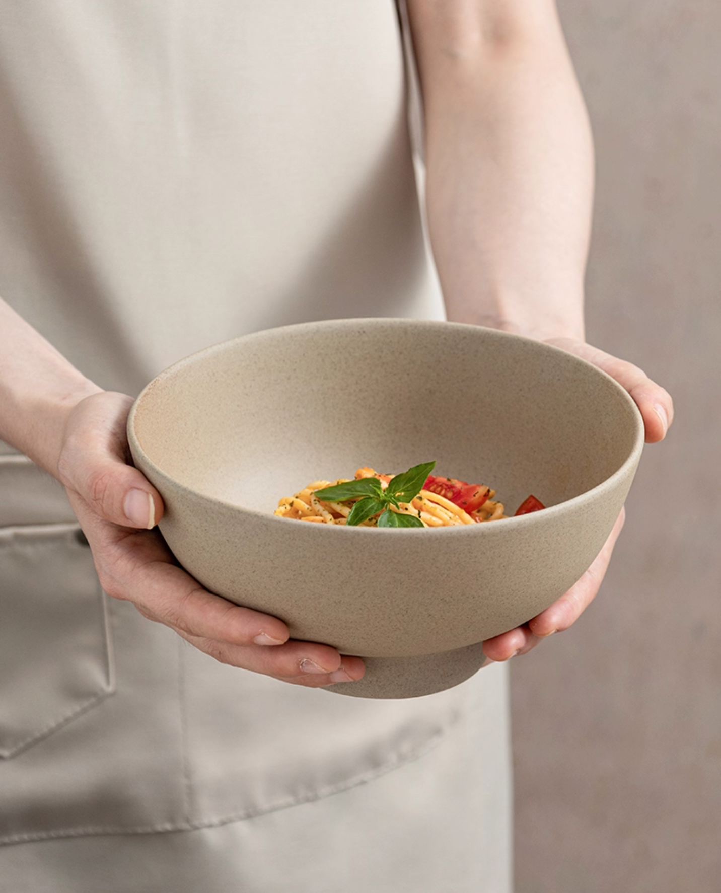 Soup Bowl -Clay Series (Tan)
