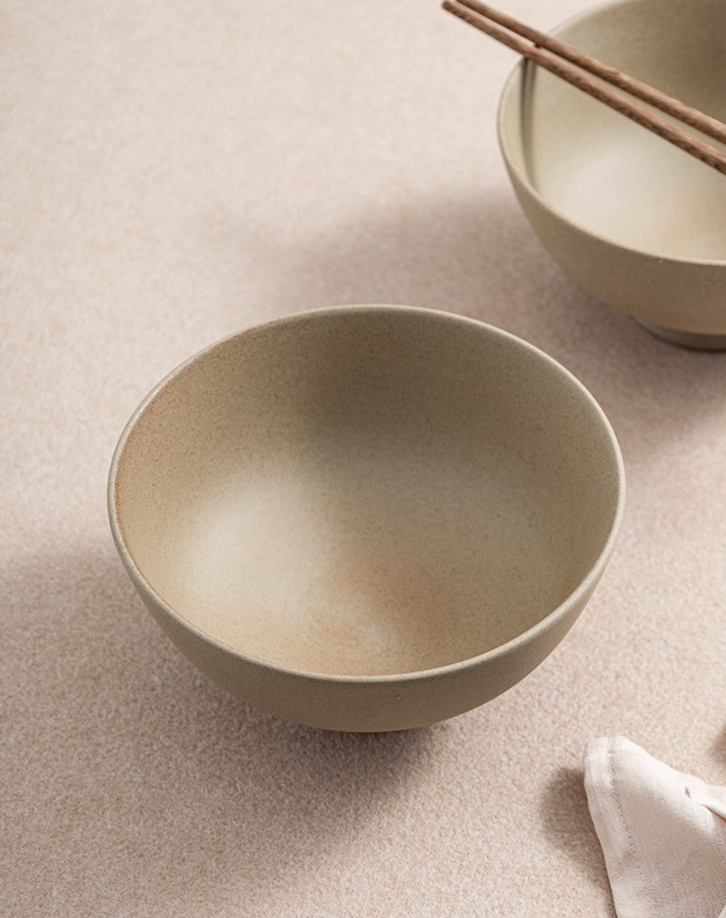Soup Bowl -Clay Series (Tan)