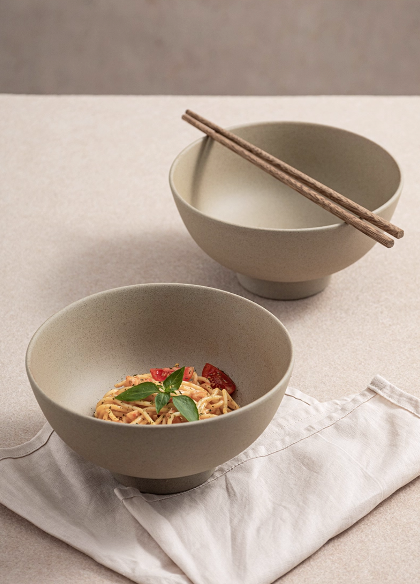 Soup Bowl -Clay Series (Tan)