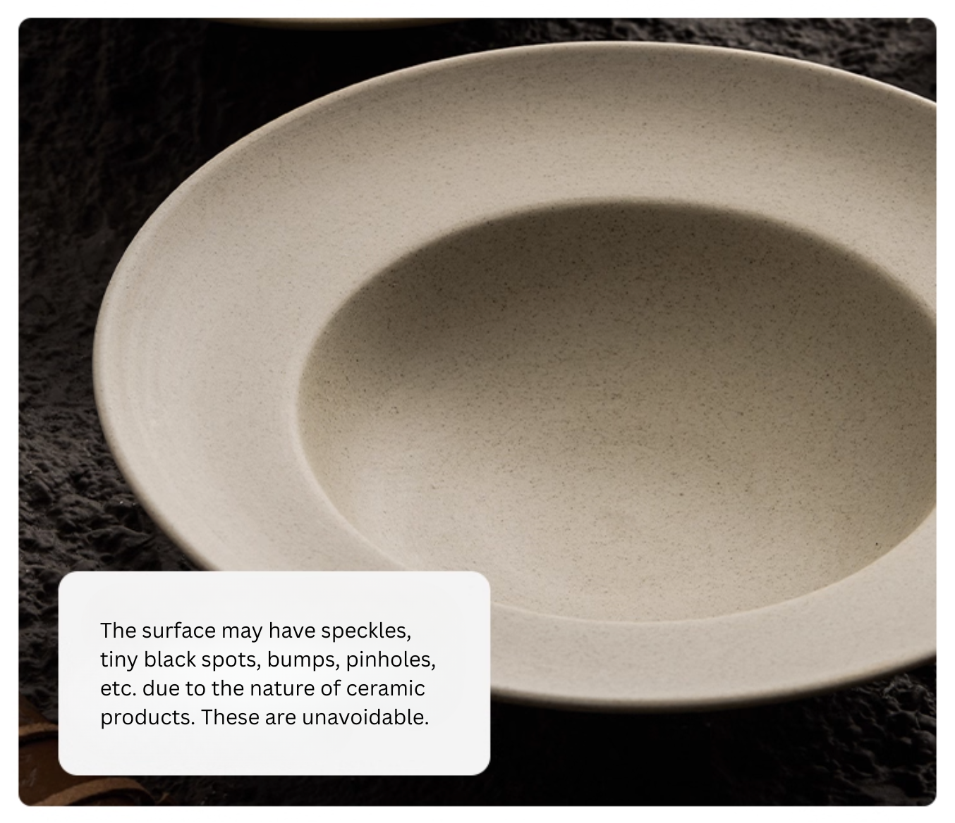 Straw Hat Bowl -Clay Series (Neutral)