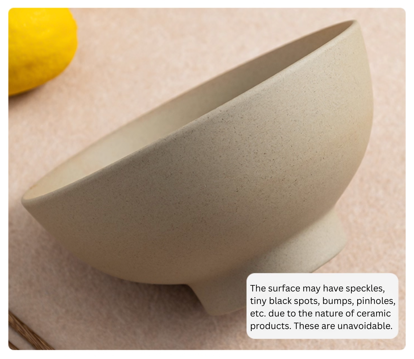 Soup Bowl -Clay Series (Tan)