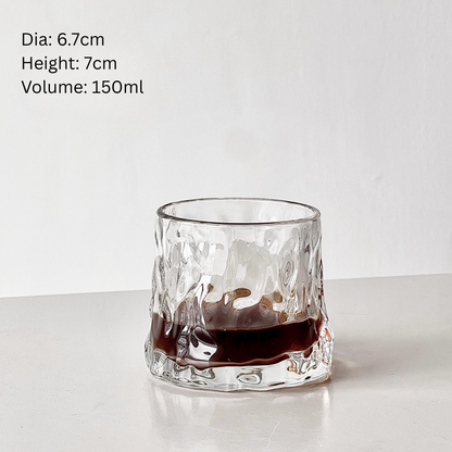 Simple Palette Drinking Glass – lifestyle shot for serving iced coffee, juice, or cocktails