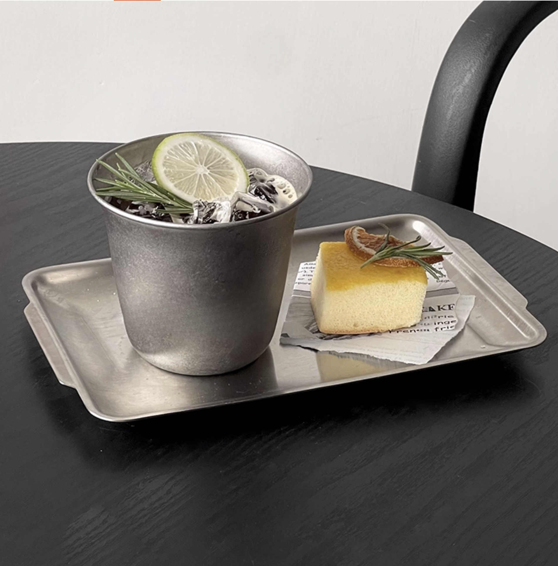 Premium stainless steel cup table setting Singapore fine dining hospitality