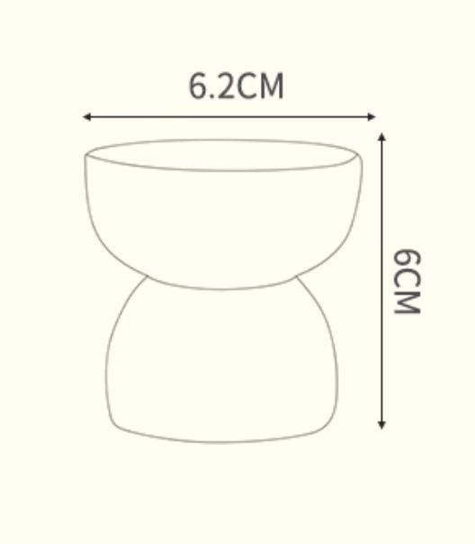 Interior view of Wabi Sabi tea cup showing ceramic finish and natural rim imperfections
